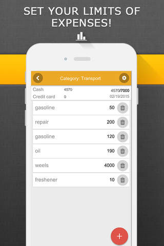 Charges Tracker GOLD screenshot 2