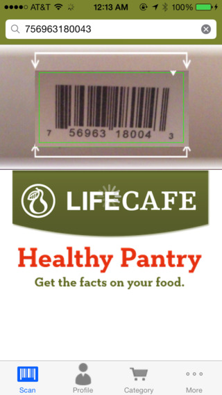 Healthy Diet Gluten Free Allergy GMO Scanner - LifeCafe Healthy Pantry
