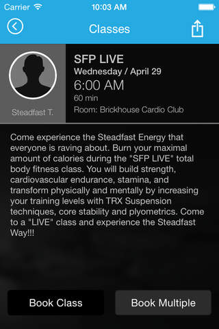 Steadfast Fitness/Performance screenshot 4
