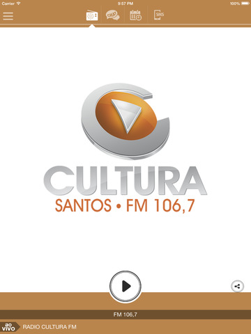 【免費音樂App】Cultura FM de Santos-APP點子