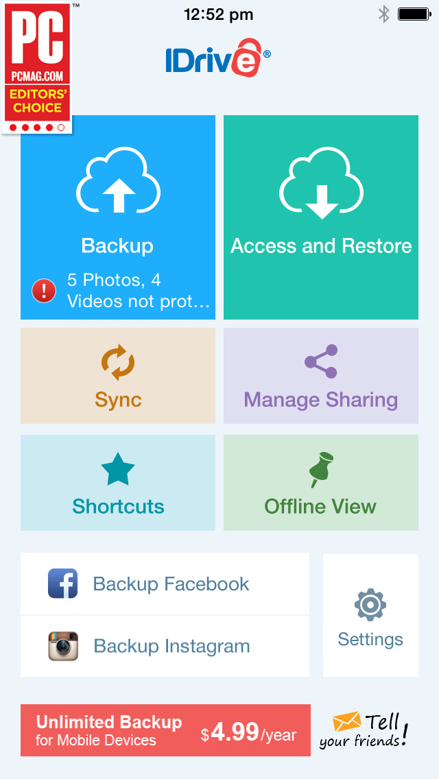idrive online backup review