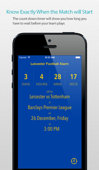 免費下載運動APP|Leicester Football Alarm — News, live commentary, standings and more for your team! app開箱文|APP開箱王