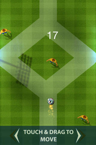Football In The Line 2014 - Drag your Finger & Move the Ball screenshot 4