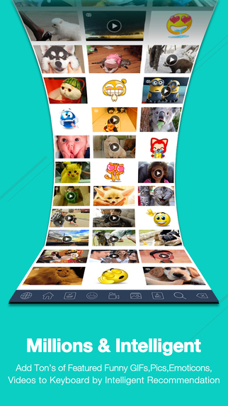 【免費攝影App】FunnyBoard - Send Funny GIF & Animated Emoji & Video & Pic from Keyboard-APP點子