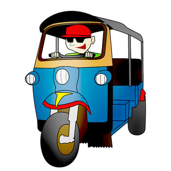 Tuk Tuk GO LOGO-APP點子