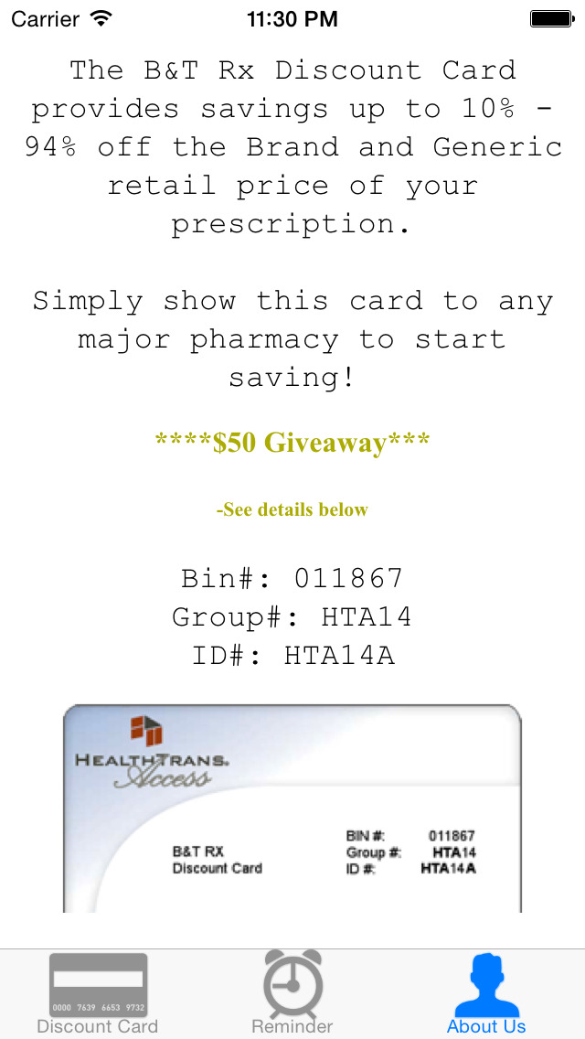 Viagra Prescription Discount Card