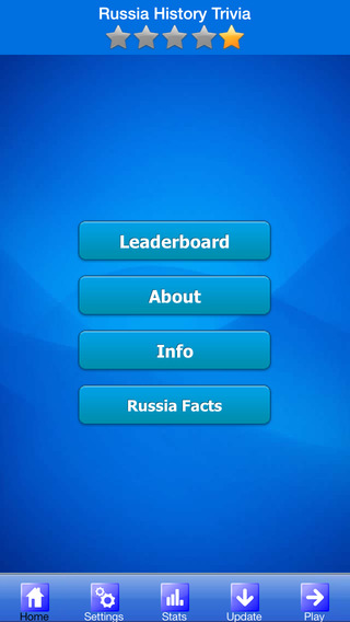 Russian History Trivia Game
