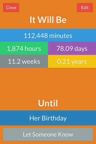 Time Until - Track How Many Days Until Your Event Happens screenshot 2