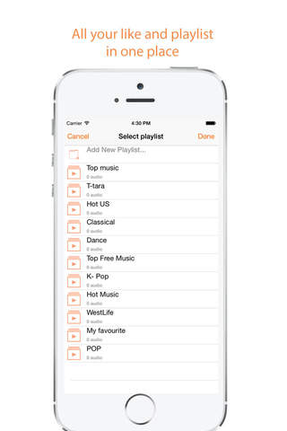 Free Music Player - Mp3 Music Streamer for SoundCloud screenshot 3