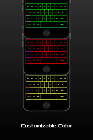 Chroma Touch - Custom Keyboard screenshot 2