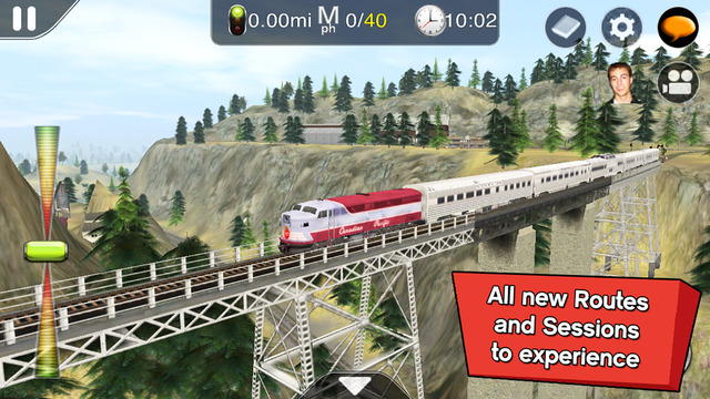Trainz Driver 2 - train driving game realistic 3D railroad simulator plus world builder