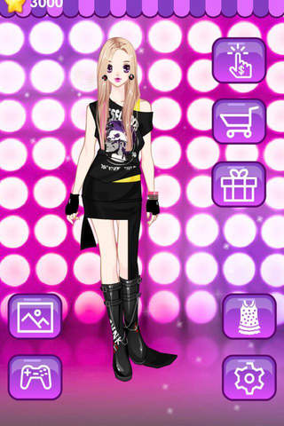 潮流物语 - 时尚，换装，女生游戏 screenshot 2