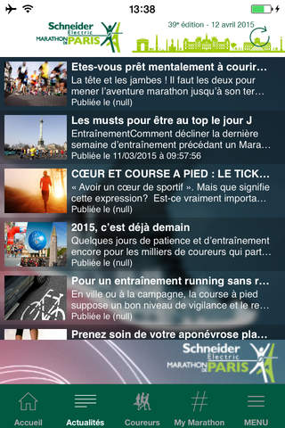 Schneider Electric Marathon de Paris 2016 screenshot 4