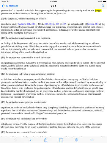 【免費書籍App】IL Criminal Law (Illinois Criminal Code/Statutes)-APP點子