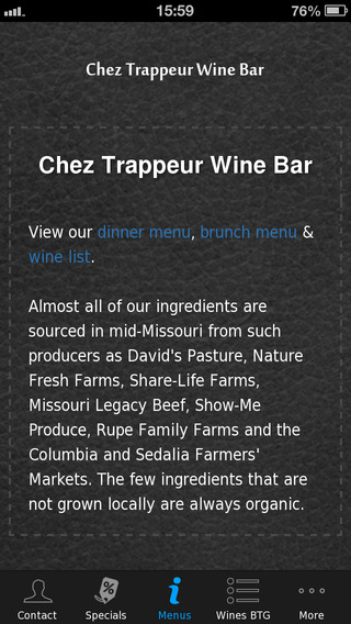 免費下載商業APP|Chez Trappeur Wine Bar app開箱文|APP開箱王