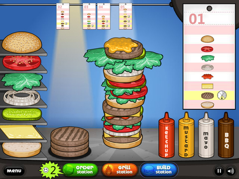 【免費遊戲App】DIY Burger - Happy  Restaurant-APP點子