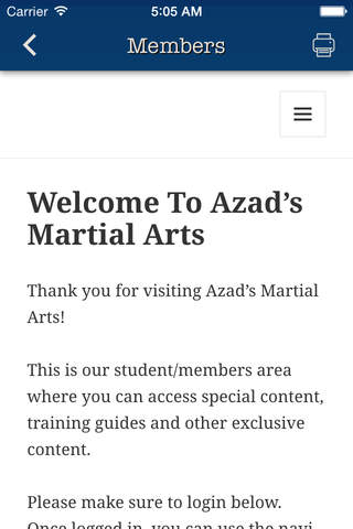 Azads Martial Arts screenshot 3