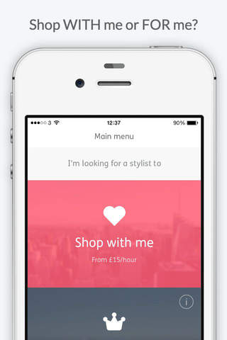 Stylio - App Your Style London - On-Demand Shopping Helpers screenshot 2