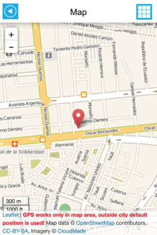 Lima (Peru) Offline GPS Map & Travel Guide Free screenshot 2