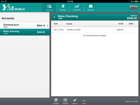 YNB Mobile – for iPad screenshot 3