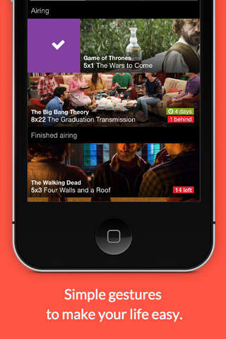 iSeries - Track all your favorite TV shows, sync with trakt! screenshot 4
