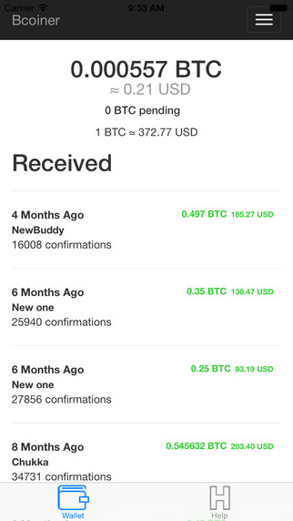 【免費財經App】Bcoiner Bitcoin Wallet-APP點子