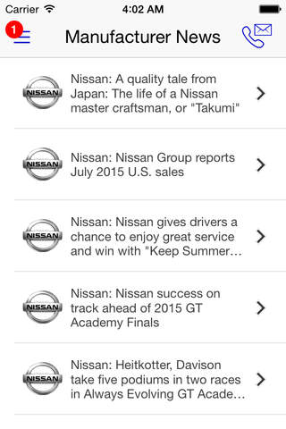 Rosenthal Nissan Mazda DealerApp screenshot 4