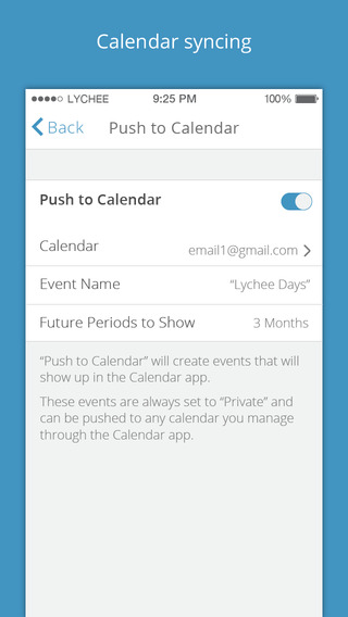 【免費健康App】Lychee – Sweet and Simple Period Tracker and Reminder-APP點子