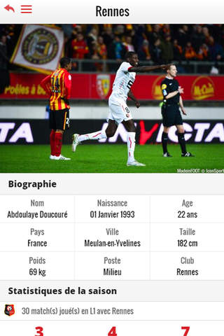 Foot Rennes screenshot 3