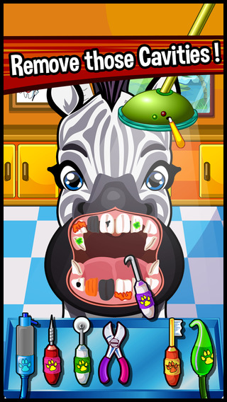 An Awesome Holiday Crazy Little Pet Vet Dentist Doctor Office - A virtual fun teeth hair makeover sa