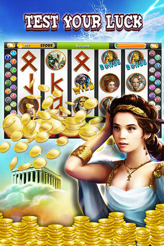 The Atlantis Journey of King Zeus Slots Machine - Casino Greek Riches on Mythology Way screenshot 3