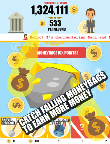 【免費遊戲App】Gold Miner: Clicker Empire-APP點子