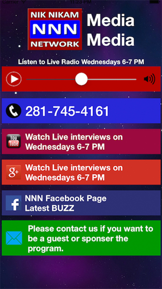 NNN MEDIA APP: Brings latest news views opinions interviews comedy and much more.