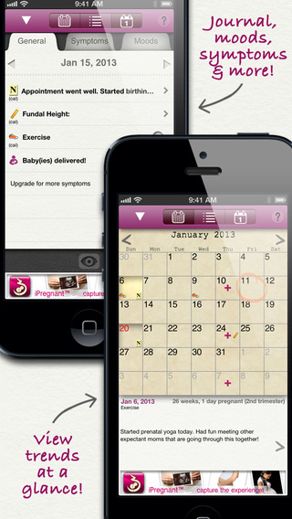 【免費健康App】iPregnant Pregnancy Tracker Free (iPeriod's Pregnancy Companion)-APP點子