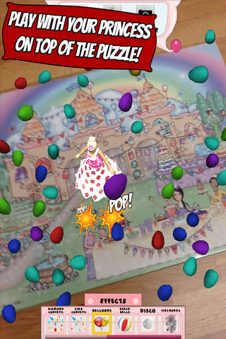PlayAR Princess Puzzle 4D screenshot 3