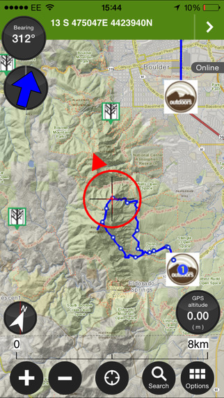 ViewRanger GPS USA - Topo Maps Trail Navigation and Route Tracker for Hiking Skiing Cycling
