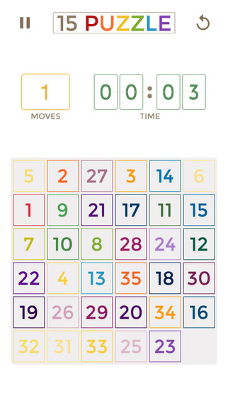 【免費遊戲App】Fifteen Puzzle Classic - The sliding tiles game-APP點子