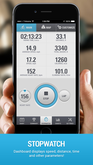 【免費健康App】VeloPal - GPS Cycling Computer, Cycling Log, Calorie Counter, Workout Tracking-APP點子