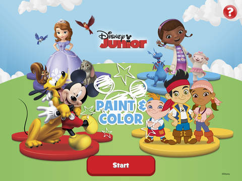Disney Junior Paint&Color screenshot 2