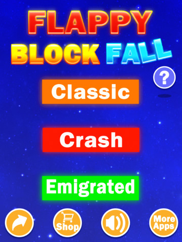 【免費遊戲App】Flappy Block Fall-APP點子