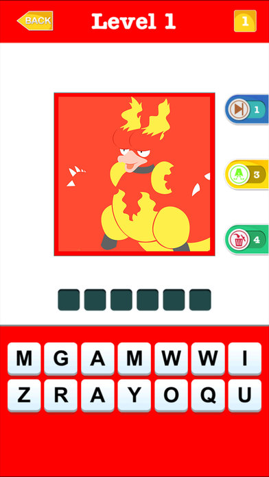 Screenshots of Cartoon Quiz For Pokemon Fans - Guess Pokémon Tv Series Edition Anime Characters Names for iPhone