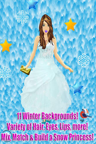 Ice Princess Salon Dress Up Fashion - Snow Queen screenshot 4
