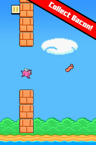Flappy Pig Saga screenshot 2