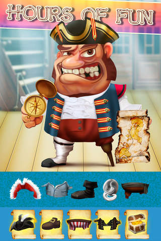 The Pirates of Treasure Island Dress Up Game - Advert Free Version screenshot 2