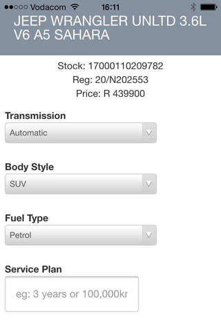 McCarthy Call-a-Car Dealer App screenshot 4