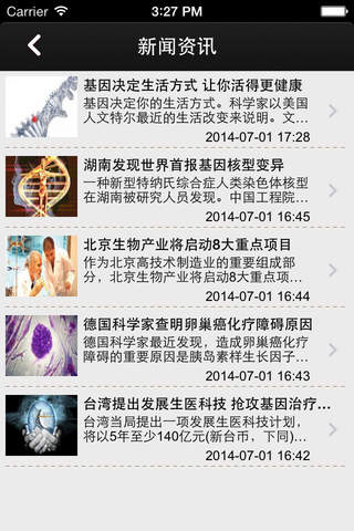中国健康基因检测产业门户 screenshot 2