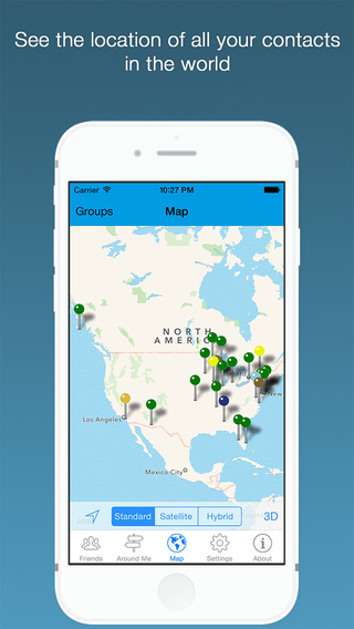 【免費生活App】MyFriendsMap-APP點子