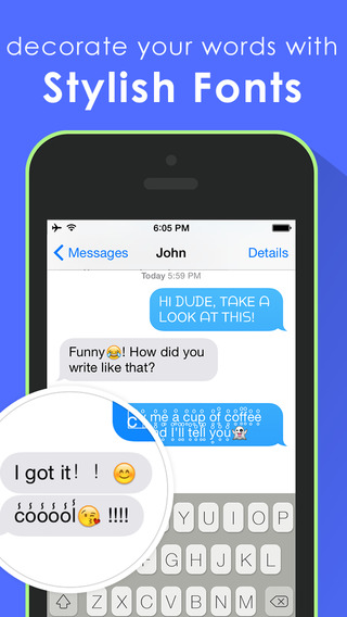 Cool Fonts Keyboard for iOS 8 - better fonts and cool text keyboard for iPhone iPad iPod