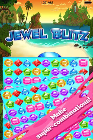 Jewel Blitz World - A Match and Great 3 with Tons of Levels screenshot 4