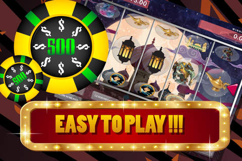 Arabian Nights Slot Machine : Antique Middle East Jackpot Bonus Games screenshot 3